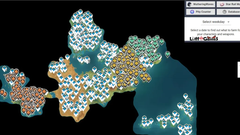 Genshin Impact 2025 Map Tracker