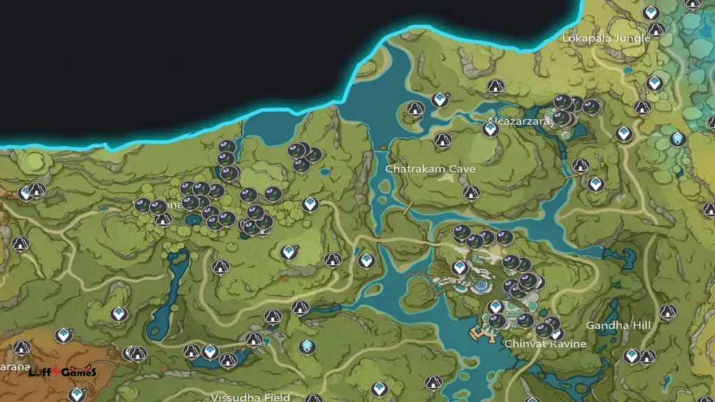 Sumeru city map Genshin Impact